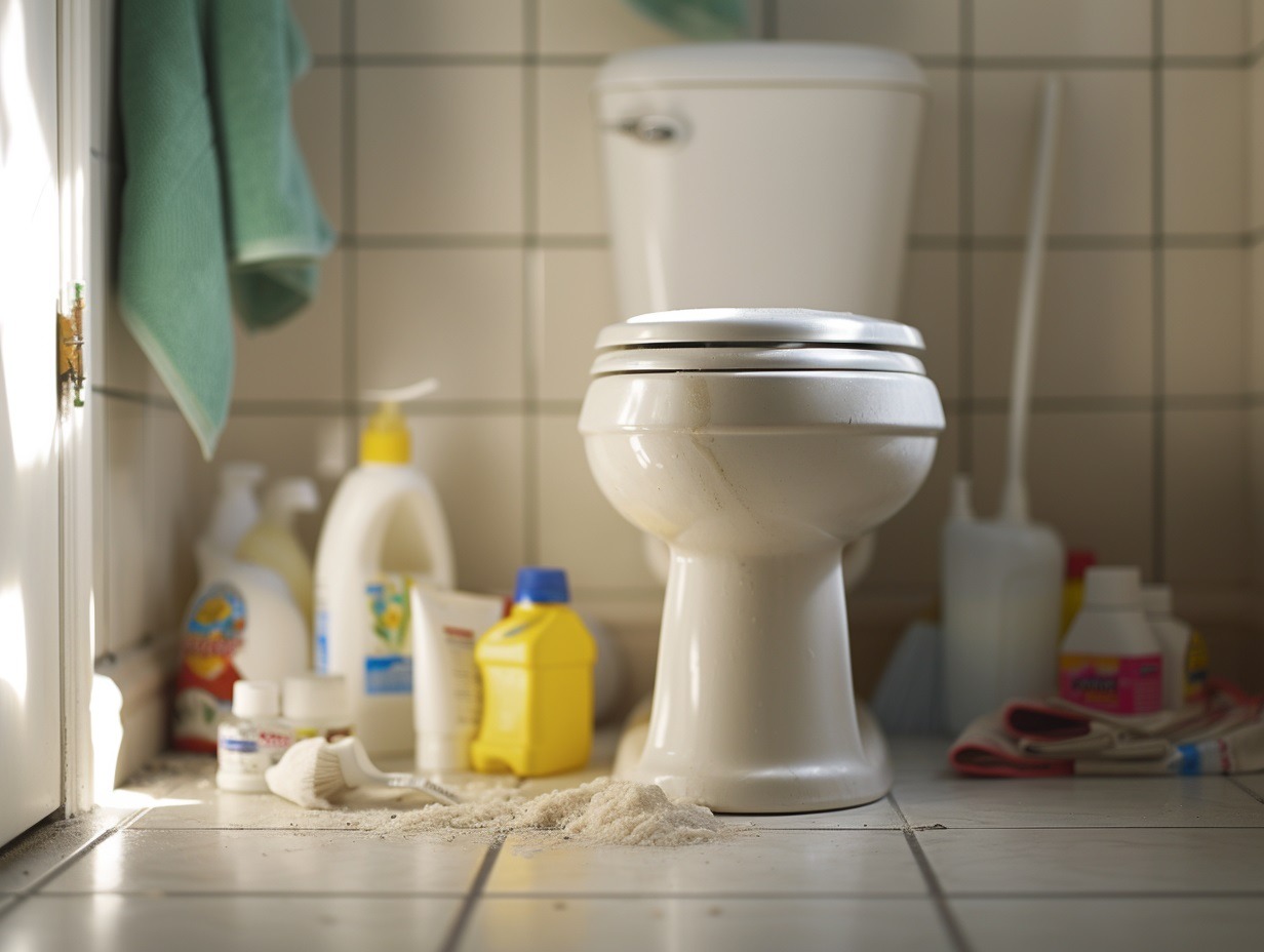 jak vyčistit záchod