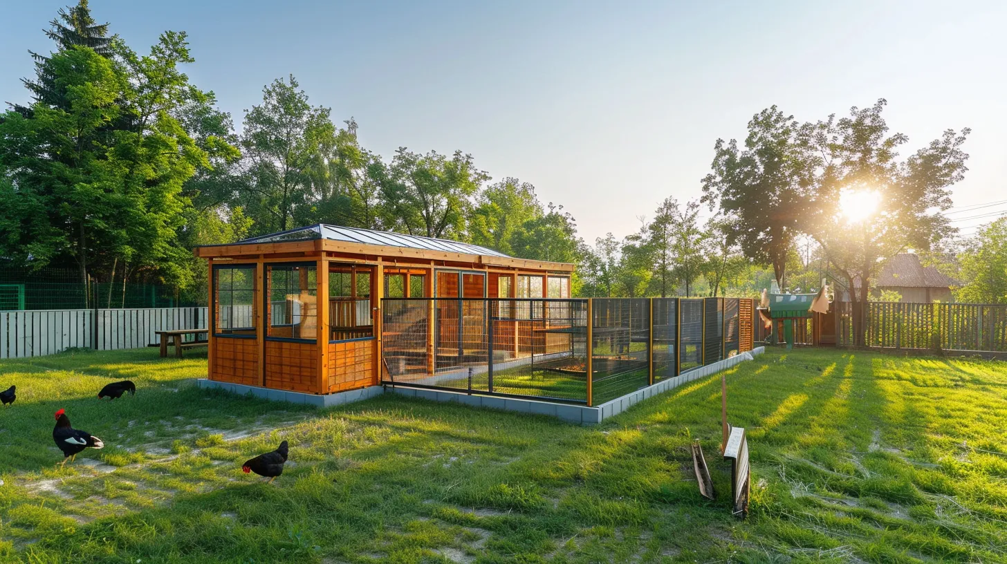 kurnik pro slepice luxusní