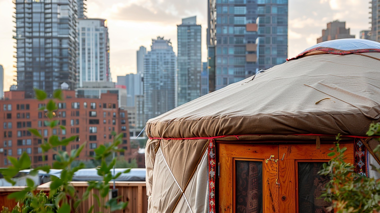 jurta pro lidi bez domova