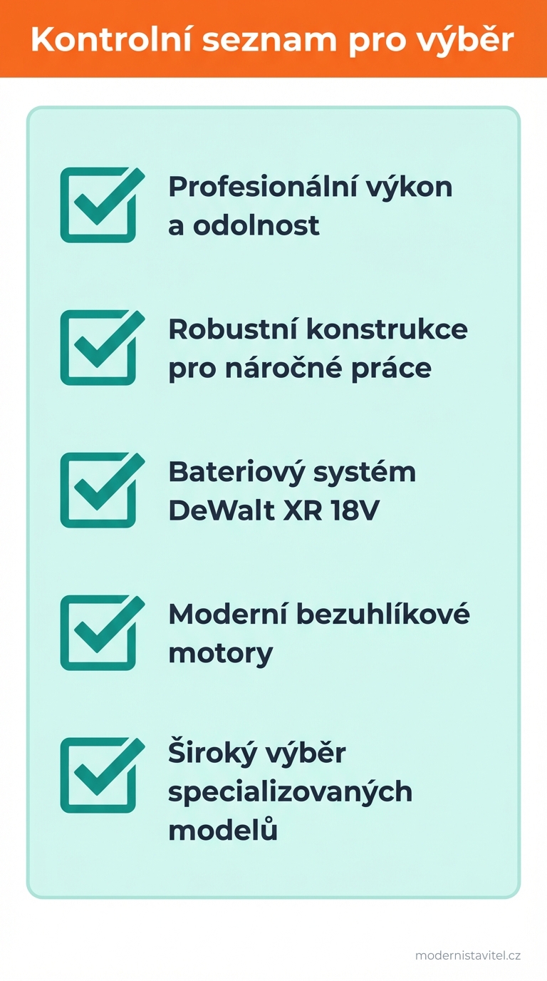 aku vrtačka dewalt: seznam