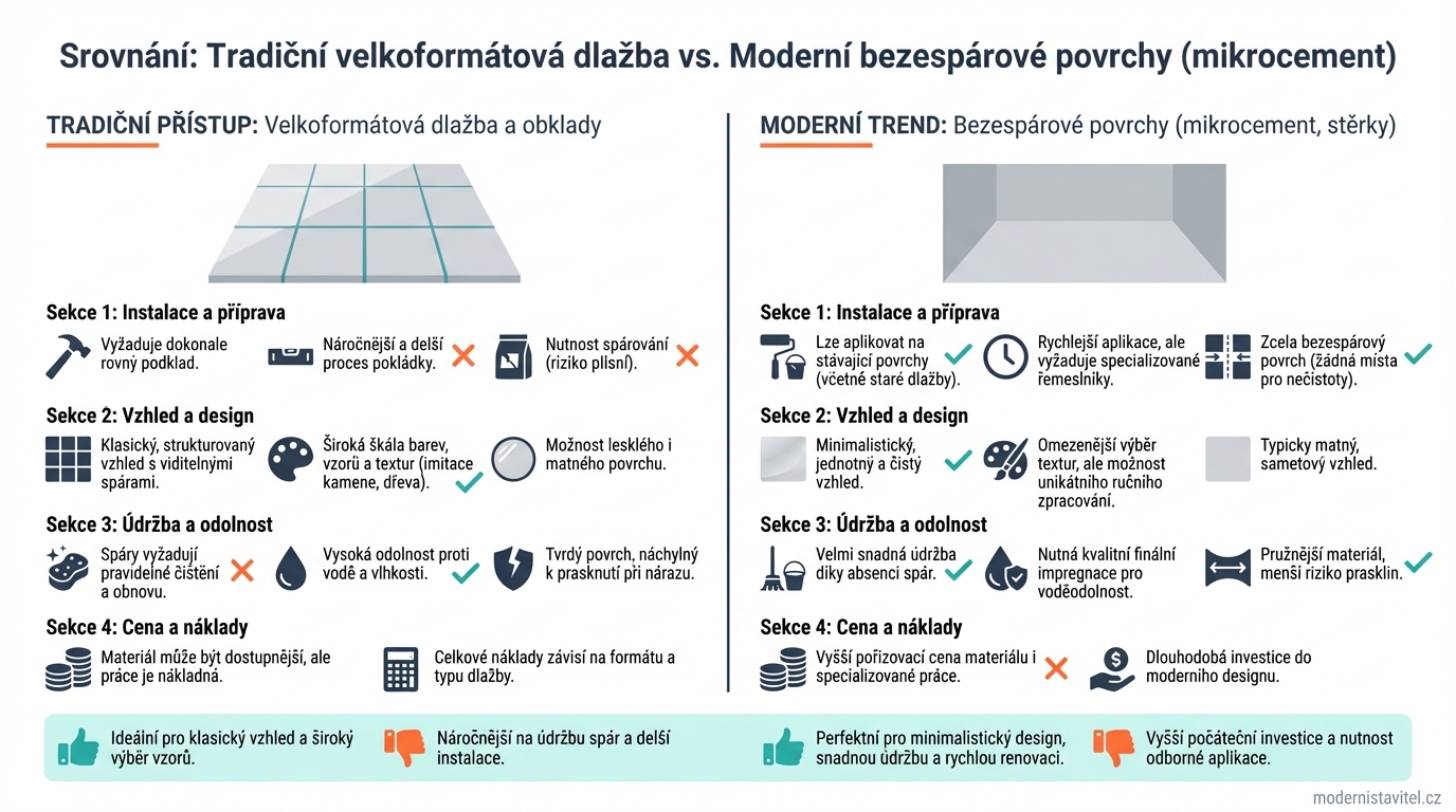 moderní koupelna: srovnani