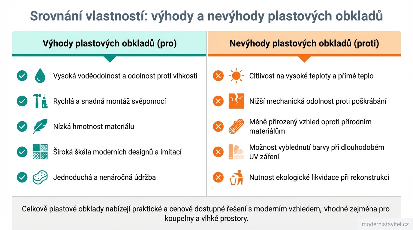 plastové obklady: srovnani