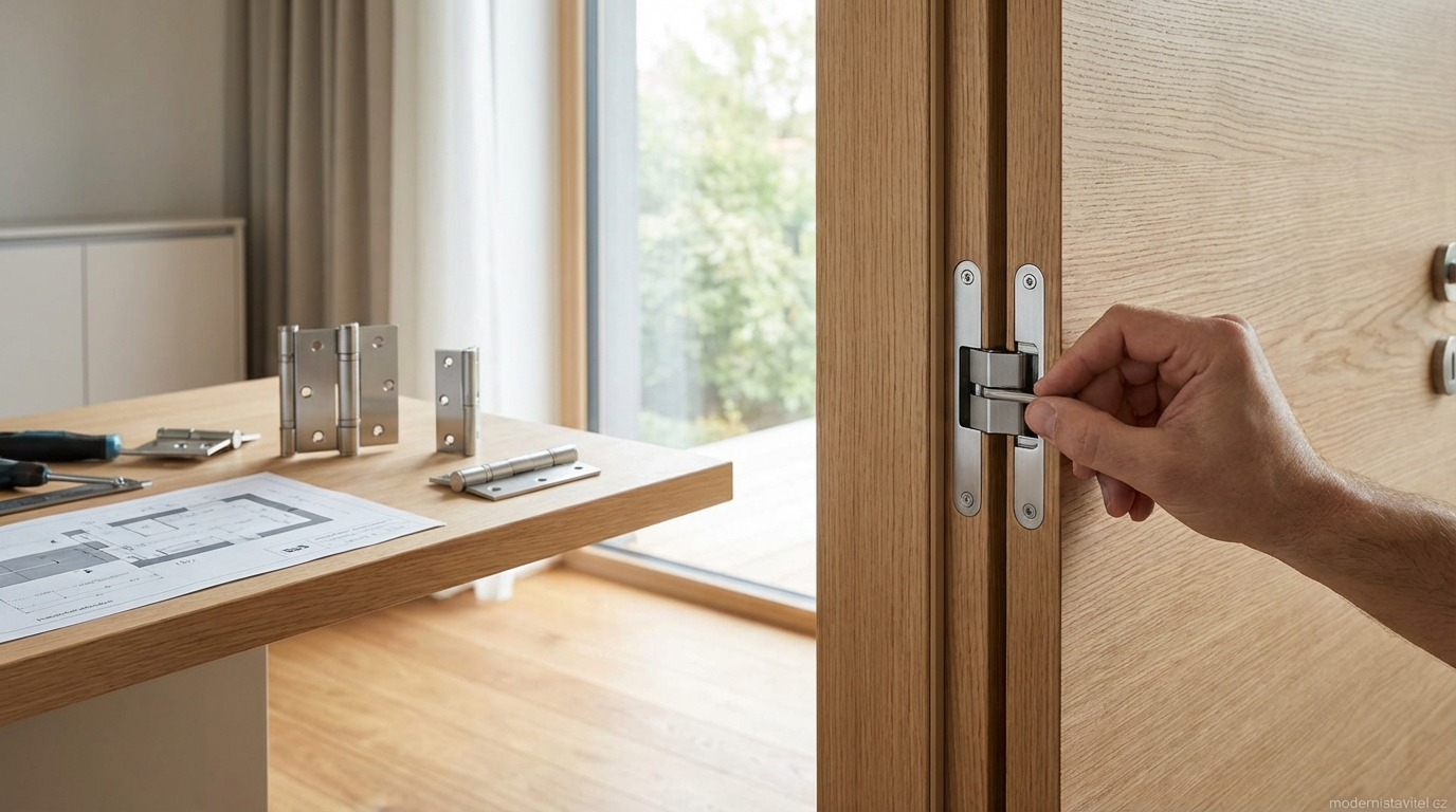 panty na dveře: vizualizace