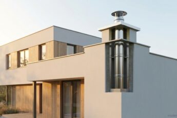 vyvložkování komínu: vizualizace