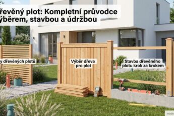 dřevěný plot: vizualizace