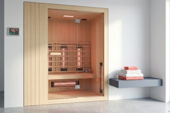 infrasauna teplota: vizualizace