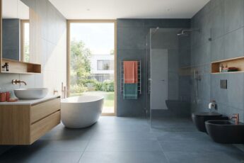 moderní koupelna: vizualizace