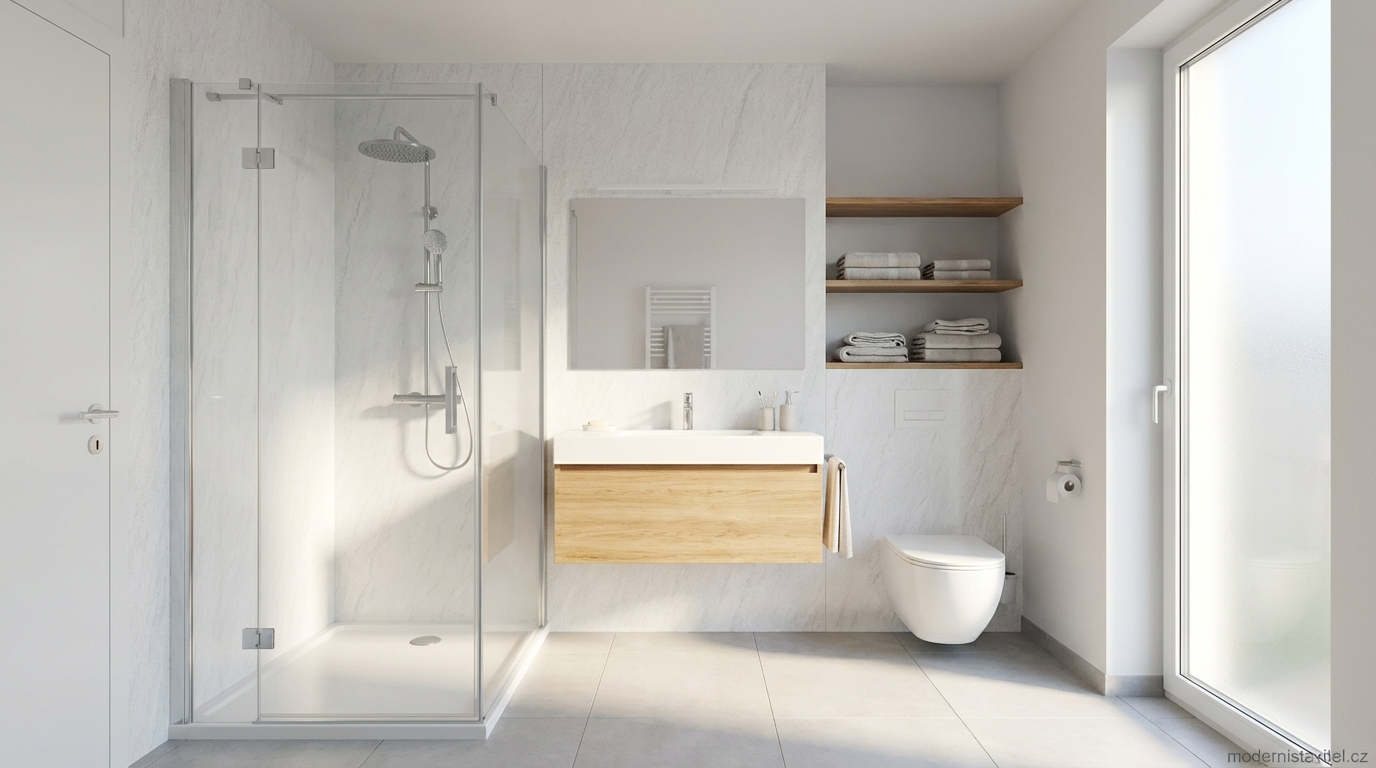 plastové obklady: vizualizace