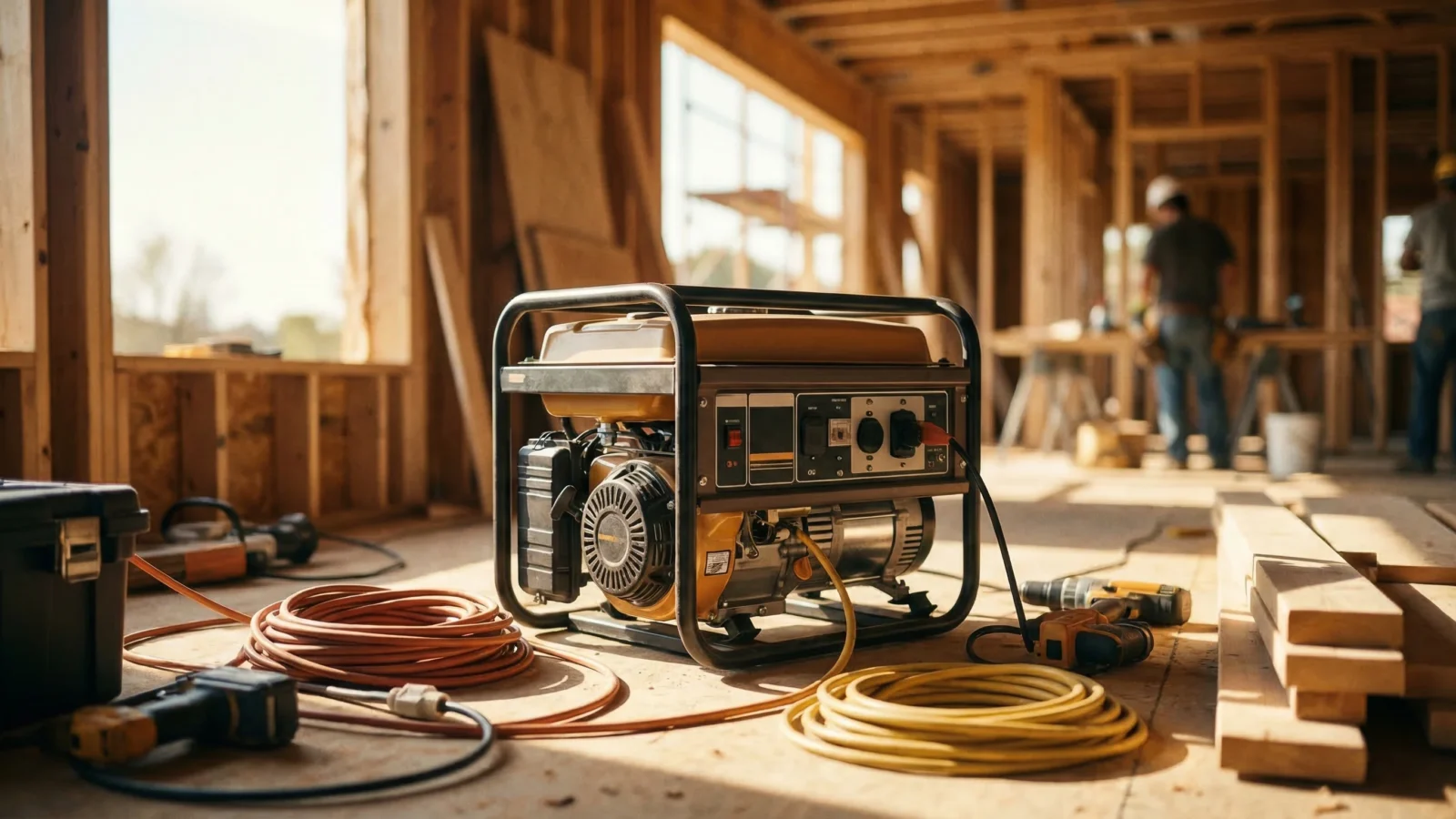 5 způsobů jak správně vybrat výkon elektrocentrály pro stavební stroje