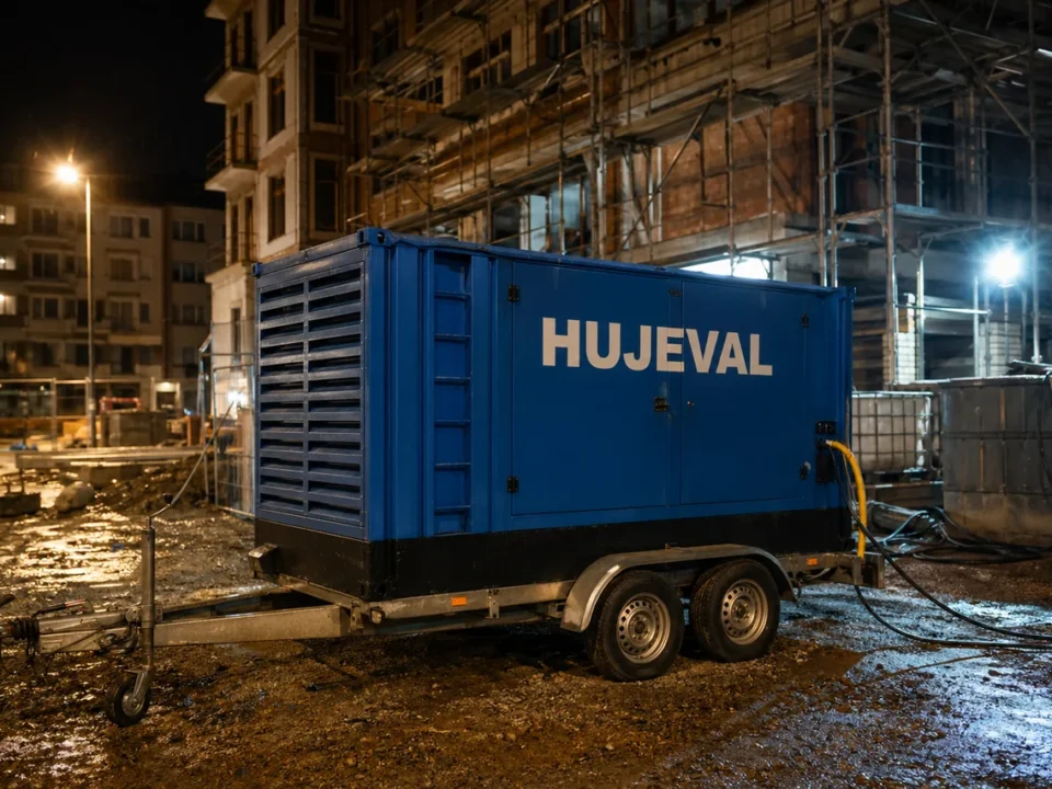 Když starý ATS zradil: případ ze stavby v Brně, kdy nás volali ve 3 ráno (a co se z toho dá naučit) — mobilní elektrocentrála