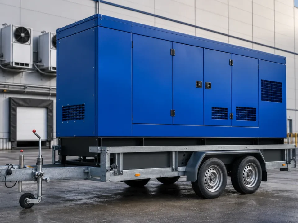 Přístav a překladiště: proud pro jeřáby a chlazené kontejnery – mobilní elektrocentrála Valeon