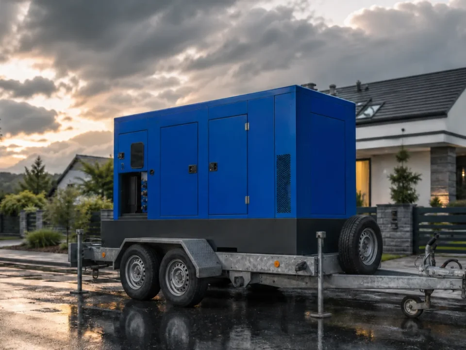 Stavíte svépomocí? Jak si půjčit elektrocentrálu na hrubou stavbu – mobilní elektrocentrála Valeon