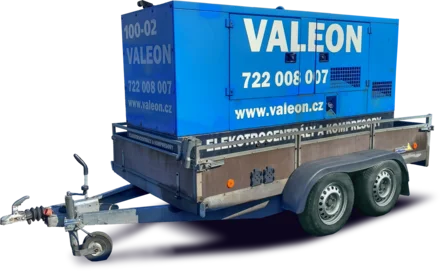 Mobilní elektrocentrála Valeon